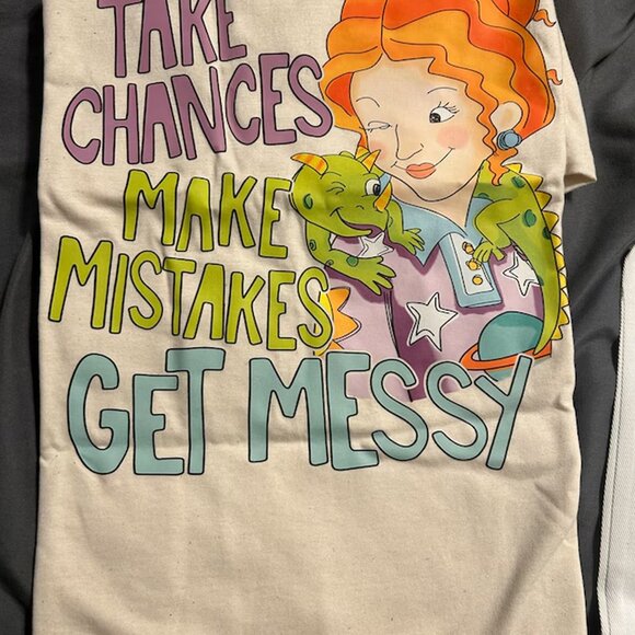 Take Chances Make Mistakes Get Messy Shirt, Miss Frizzle Shirt, Magic School Bus - Picture 3 of 5
